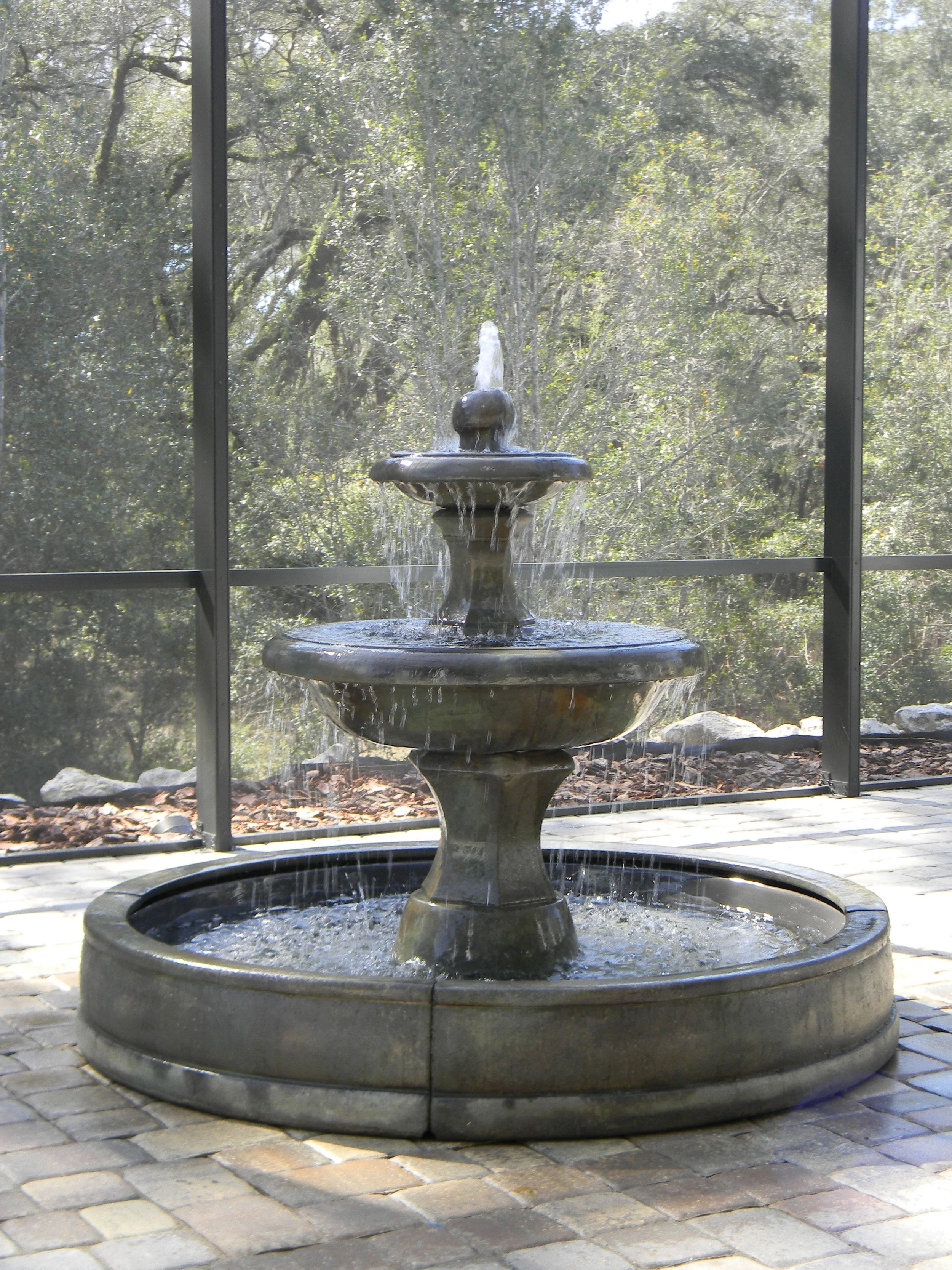 Fountain Construction in Gainesville, FL. | The Green House Nursery